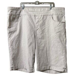 Gloria Vanderbilt‎ Amanda All Around Slimming Effect Pull On Style Shorts Sz 22W